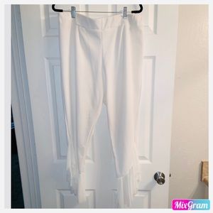 Plus Size White Pants